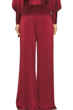 Silk Tuck Pant