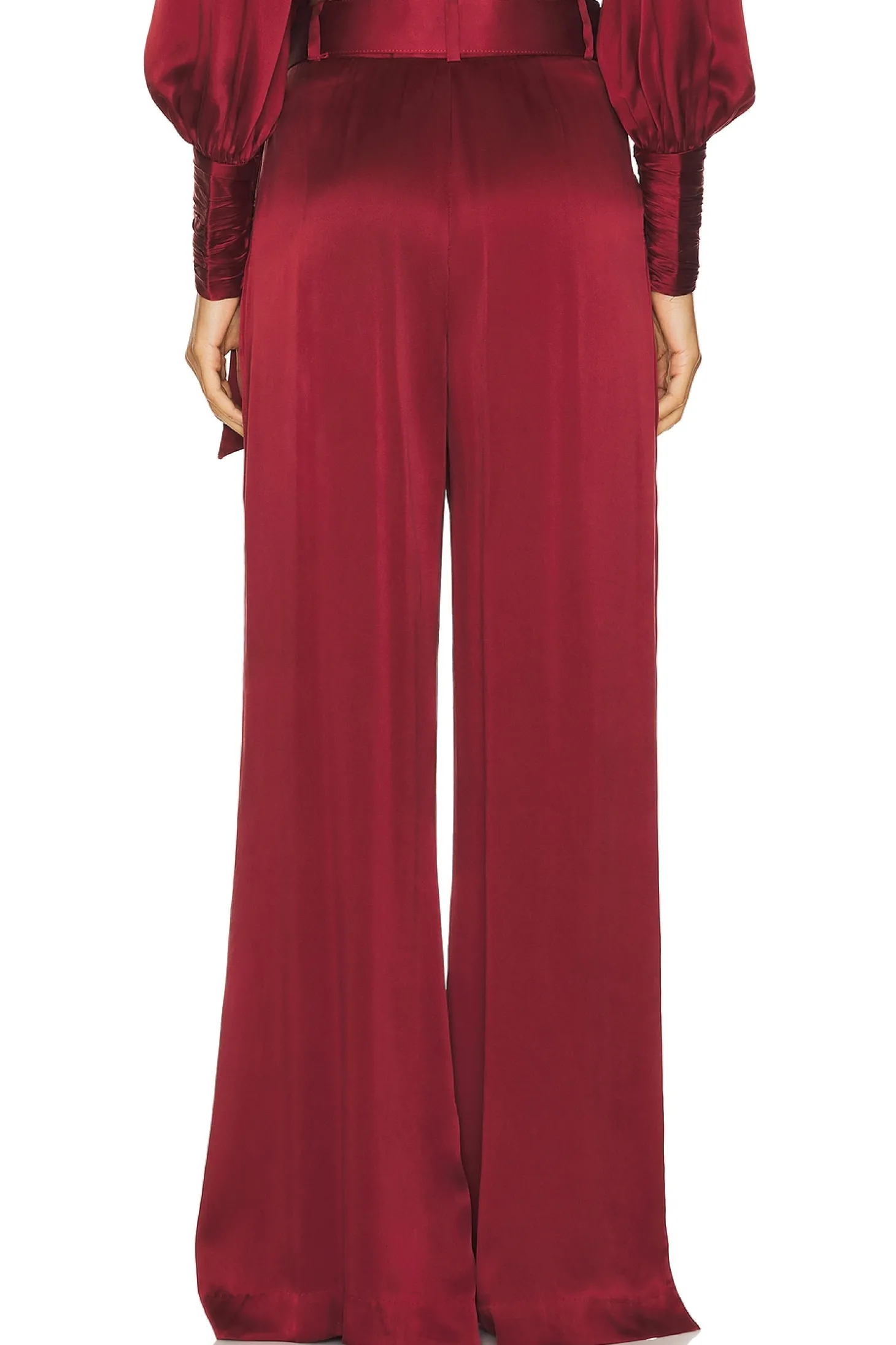 Silk Tuck Pant