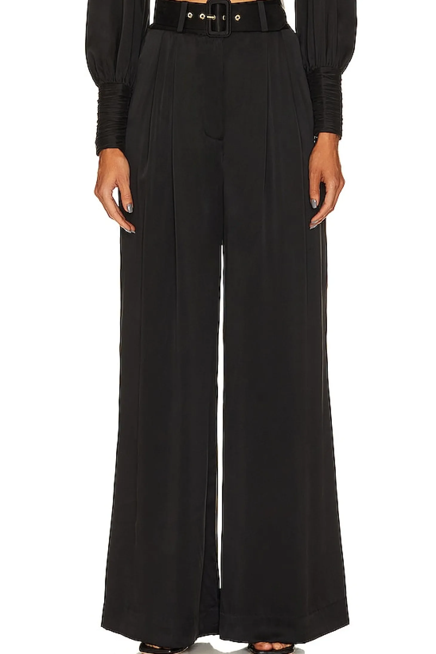 Silk Tuck Pant