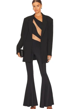 Snake Mesh Fishtail Jumpsuit