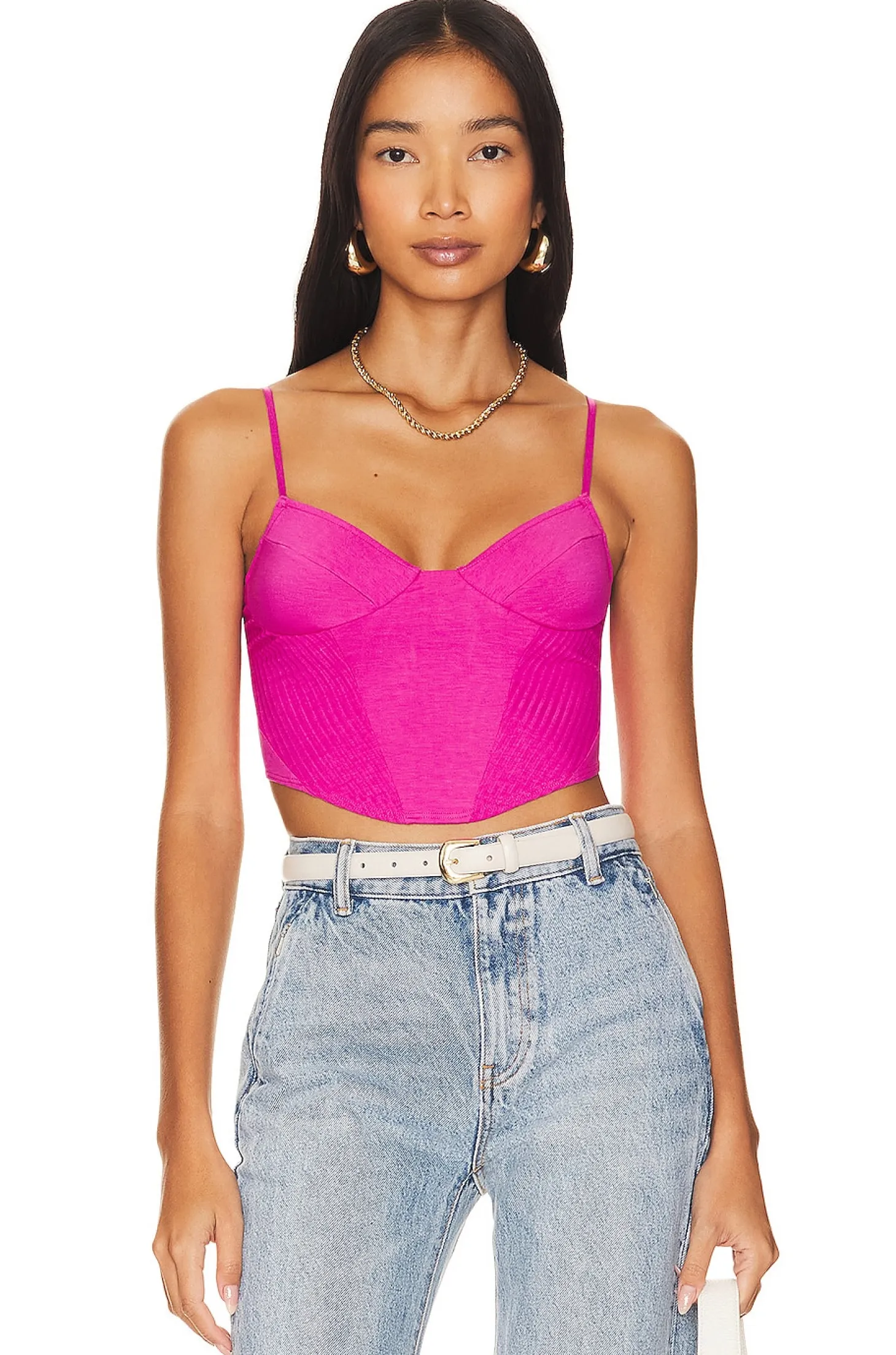 So Fine So Lace Corset Cami