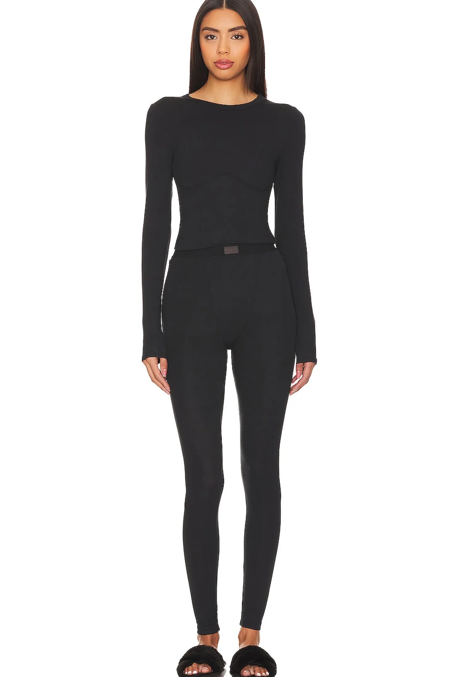 Soft Modal Rib Legging