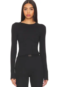 Soft Modal Rib Underpin Long Sleeve