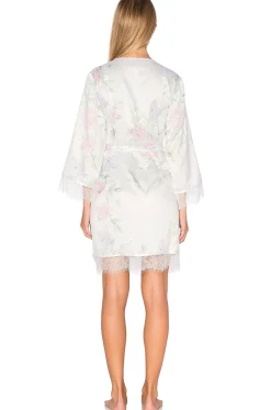 Sophia Lace Trim Robe