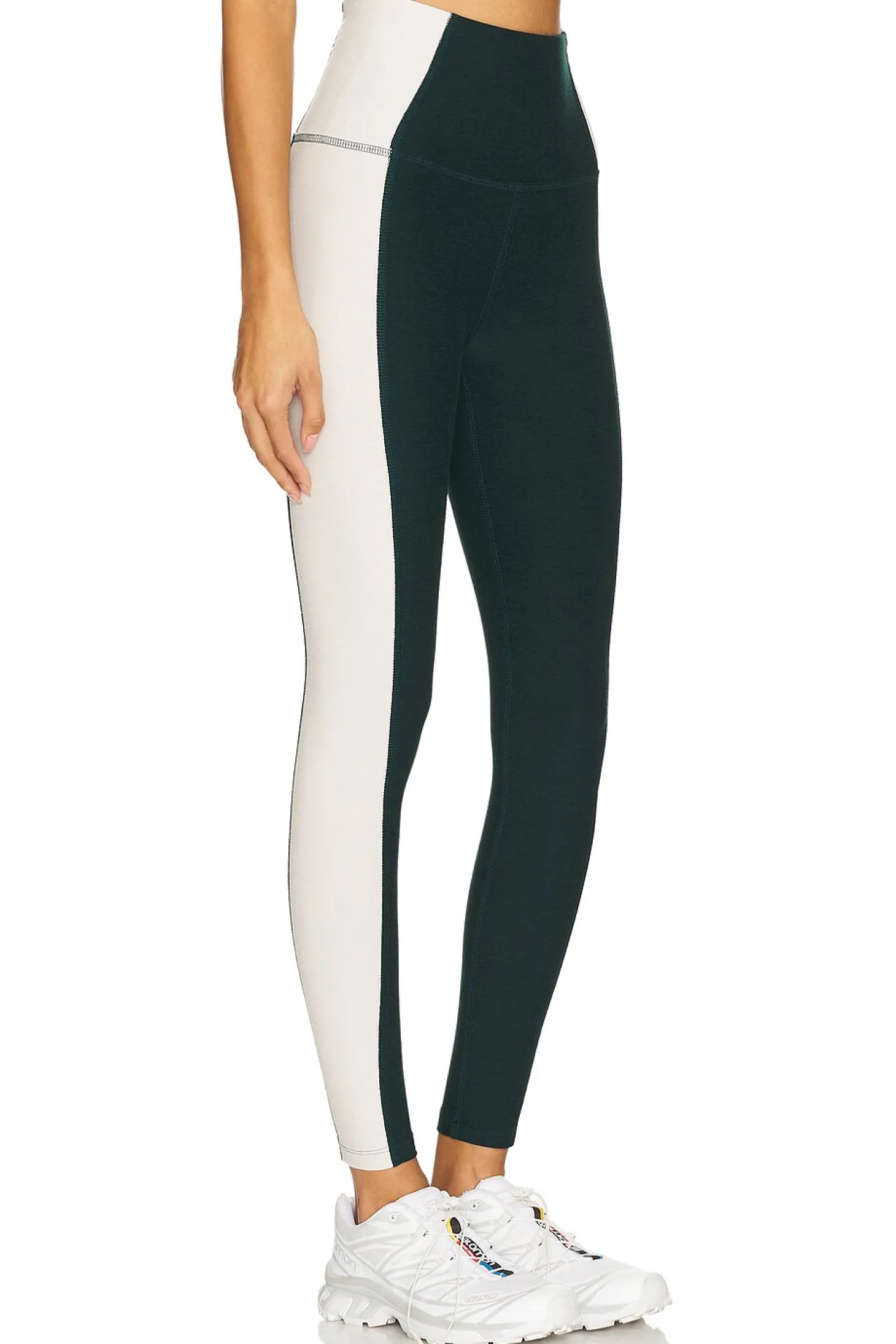Spacedye Vitality Colorblock High Waisted Midi Legging