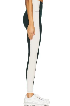 Spacedye Vitality Colorblock High Waisted Midi Legging