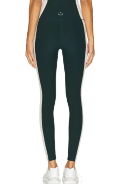 Spacedye Vitality Colorblock High Waisted Midi Legging