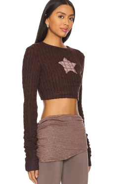 Star in My Heart Crop Sweater