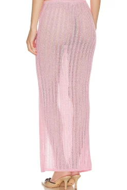 Stella Rosette Maxi Skirt