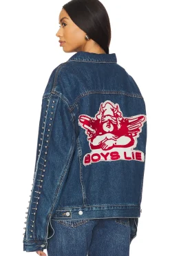 Stitch Me Up Denim Straight Jacket