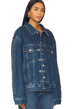 Stitch Me Up Denim Straight Jacket