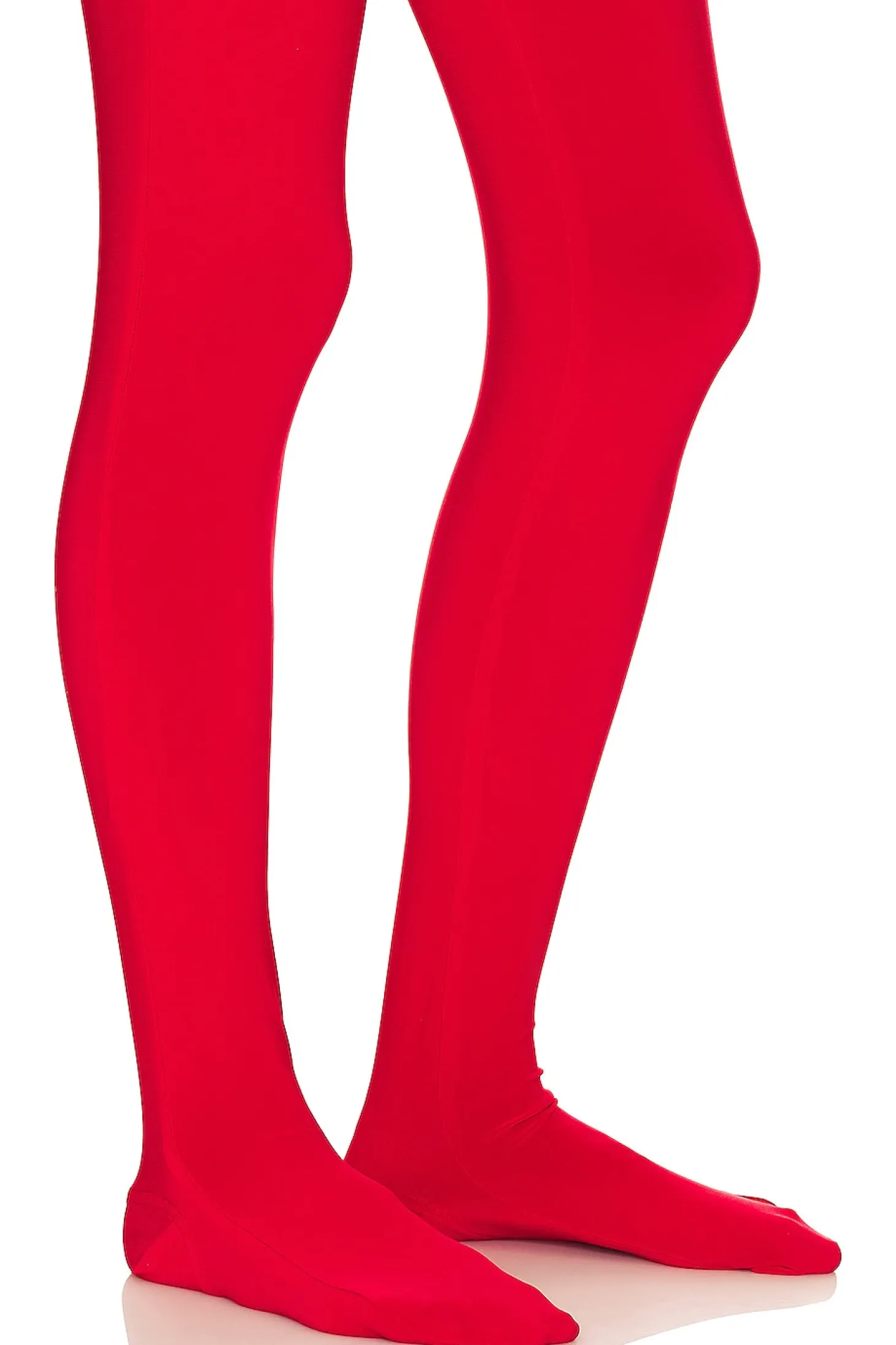 Strapless Catsuit With Footsie