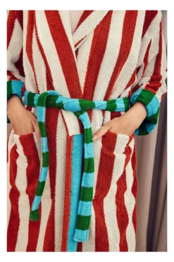Stripe Bathrobe
