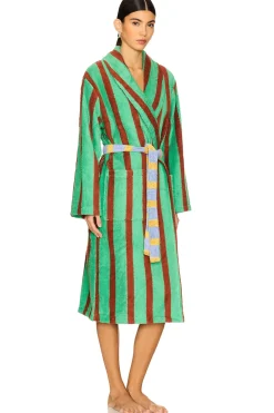 Stripe Bathrobe