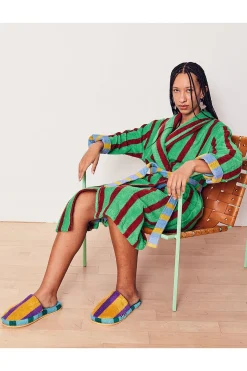 Stripe Bathrobe