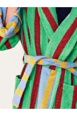 Stripe Bathrobe