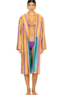 Stripe Bathrobe