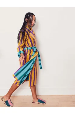 Stripe Bathrobe
