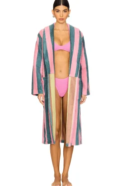 Stripe Bathrobe