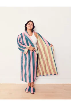Stripe Bathrobe