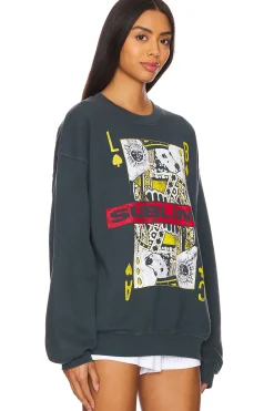 Sublime Playing Card Bf Crew Sweatshirt