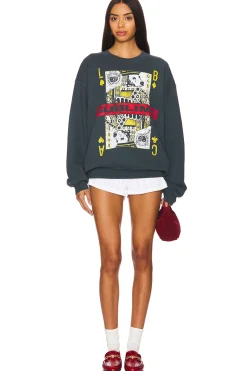 Sublime Playing Card Bf Crew Sweatshirt