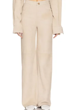 Suede 5 Pocket Pants