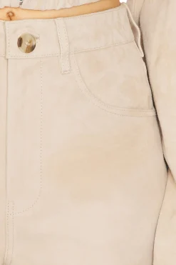 Suede 5 Pocket Pants