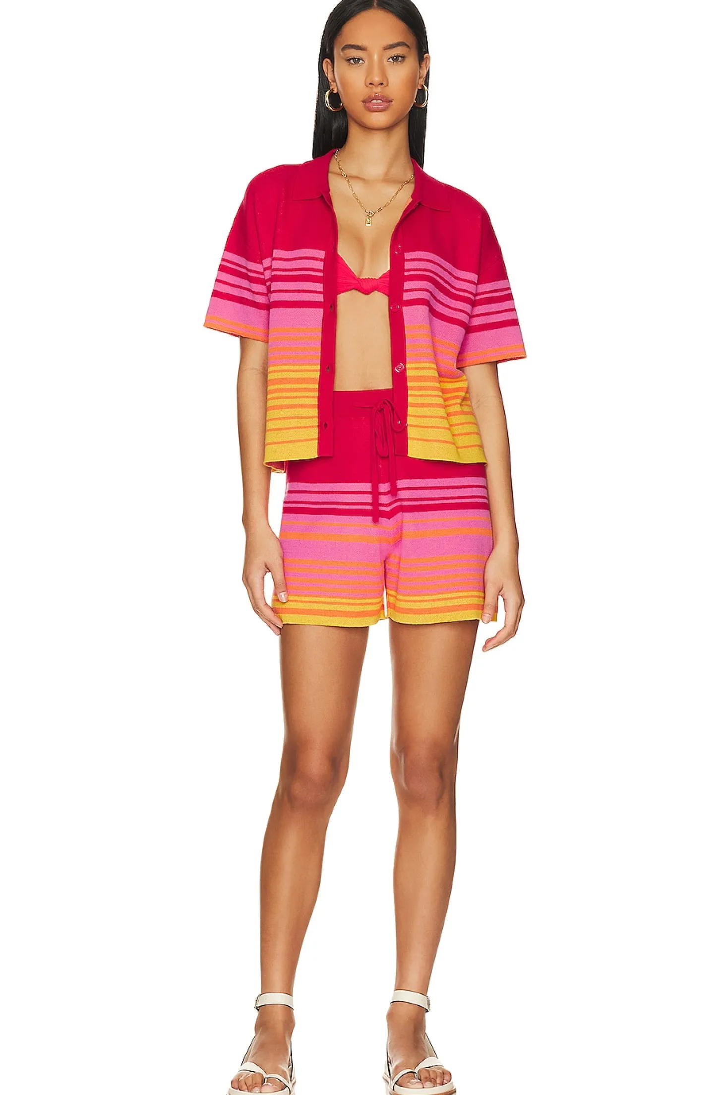 Sunset Sweater Easy Shorts