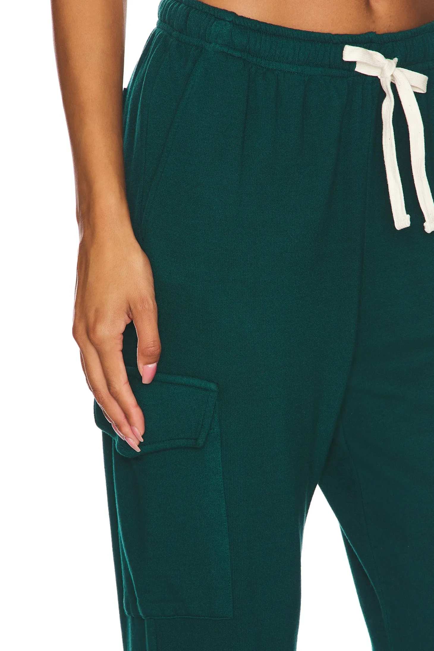 Supersoft Fleece Cuff Cargo Sweat Pant