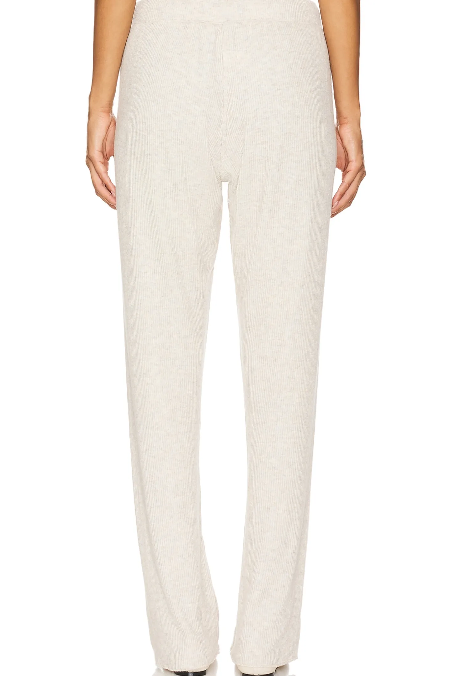 Sweater Rib Straight Leg Pant
