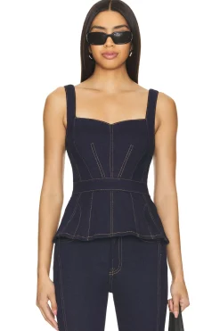 Sweetheart Seamed Top