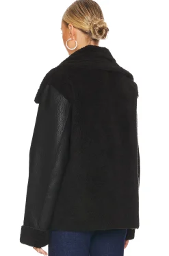 Symbiosis Faux Fur Jacket