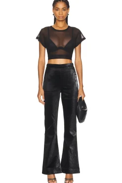 Tabitha Faux Leather Pant
