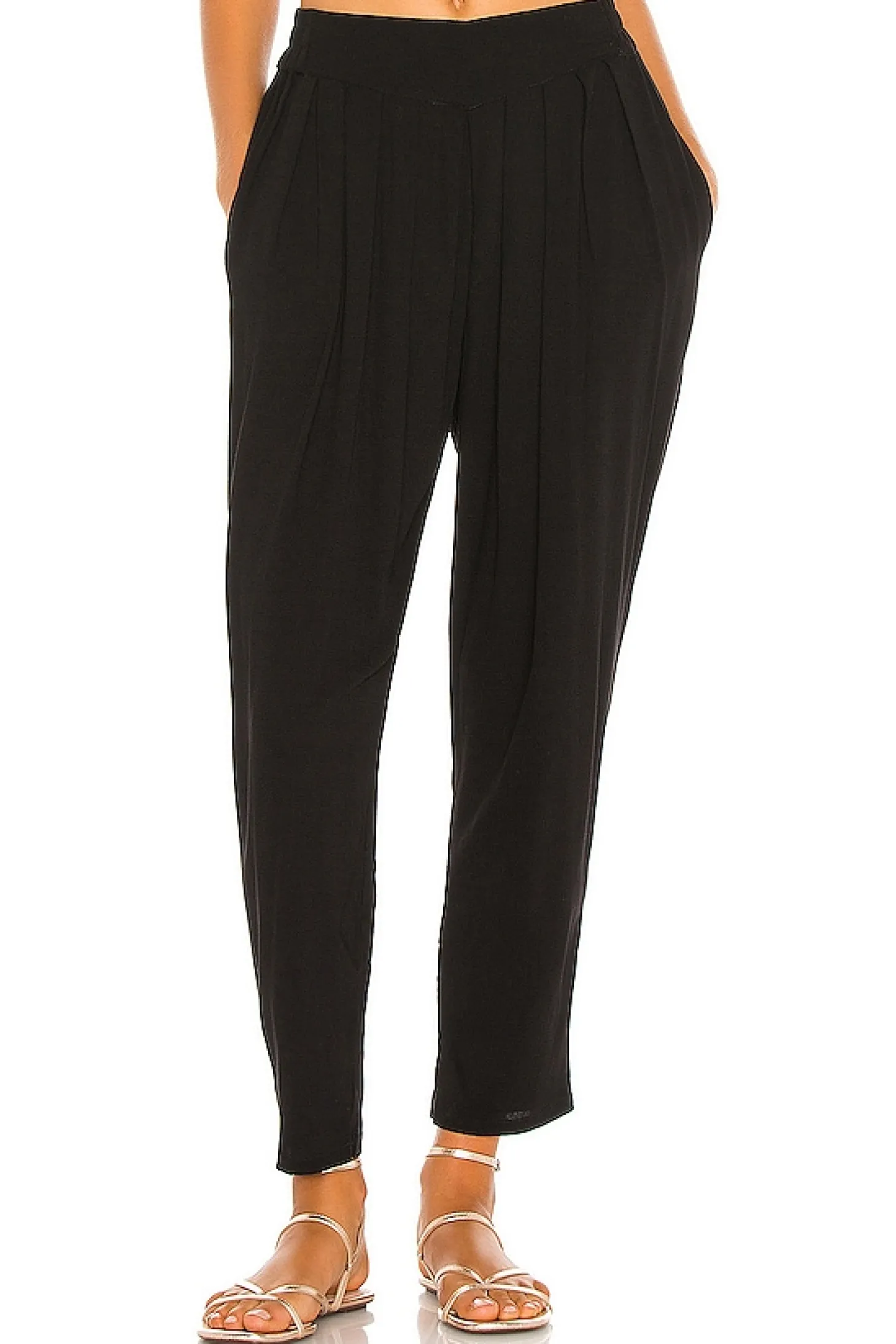 Tanah Solid 80s Pleated Trouser