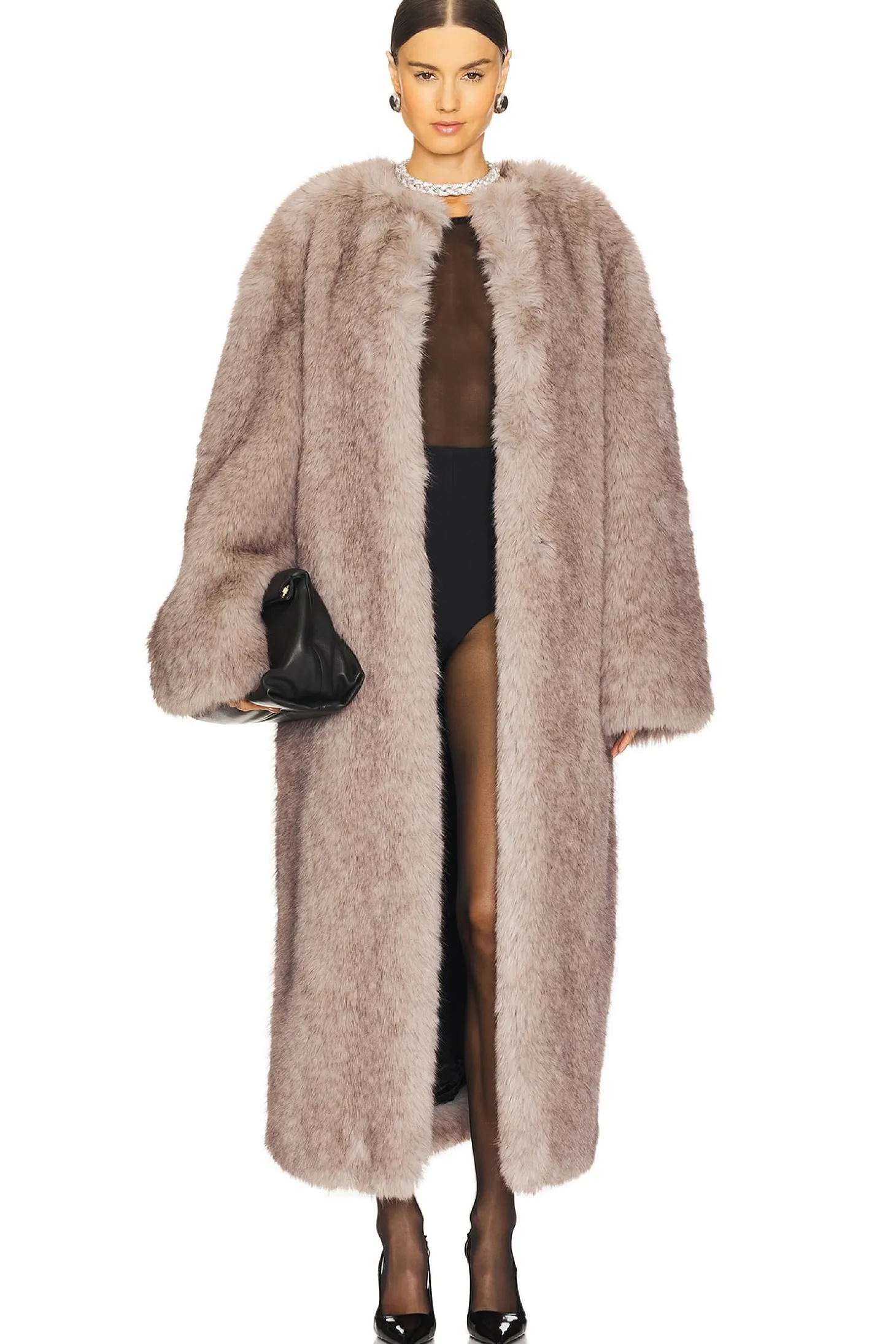 Taylor Faux Fur Maxi Coat