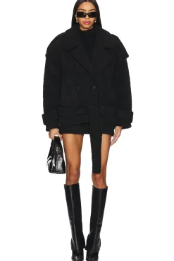 Teddy Belt-detailed Coat