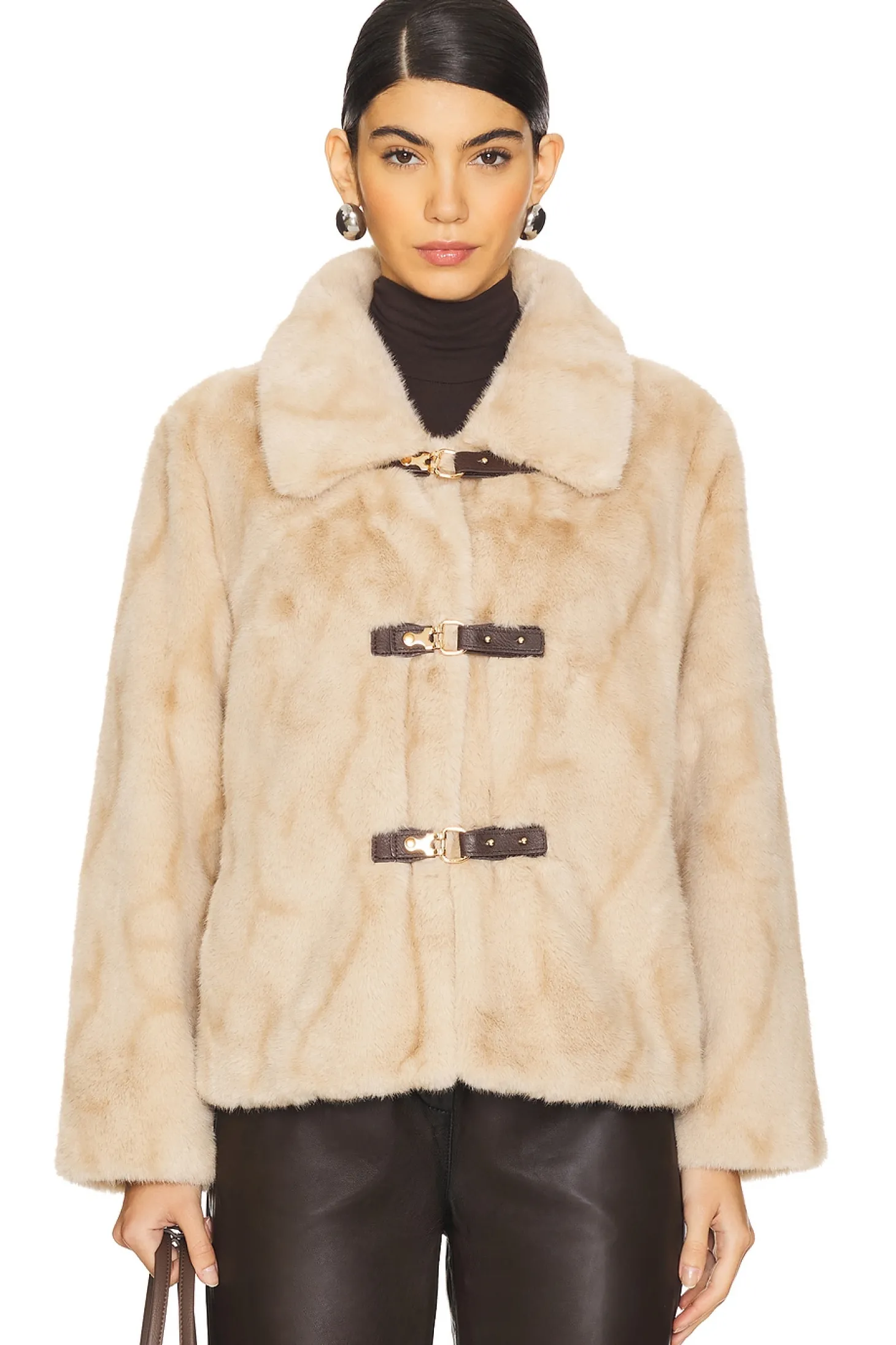 Tegan Faux Fur Coat