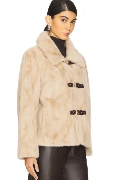 Tegan Faux Fur Coat