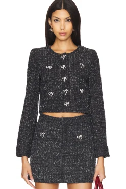 Textured Denim Jacket