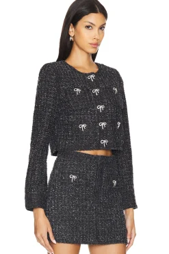 Textured Denim Jacket