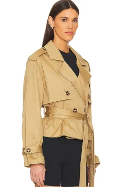 The Cropped Charles Trench Coat