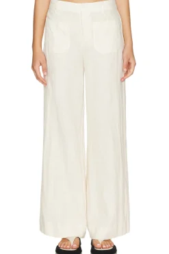 The Linen Marine Wide Leg