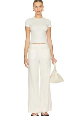 The Linen Marine Wide Leg