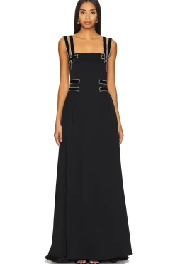 The Links Gown Open Back