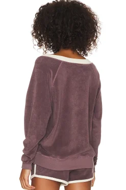 The Microterry V-Neck Sweatshirt