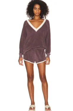 The Microterry V-Neck Sweatshirt