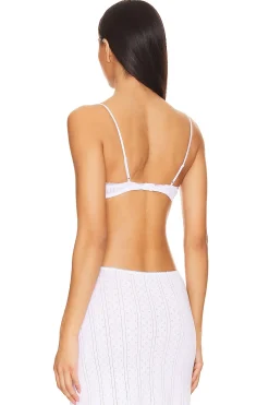 The Pointelle Balconette Bralette