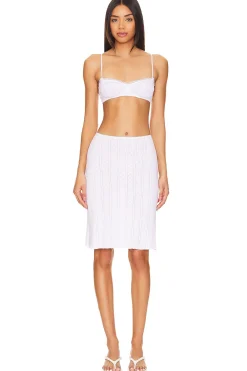 The Pointelle Balconette Bralette