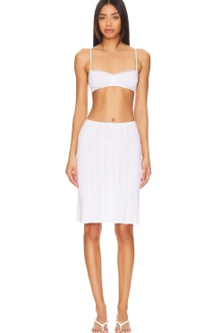 The Pointelle Skirt